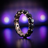 Geometric eternity Bands