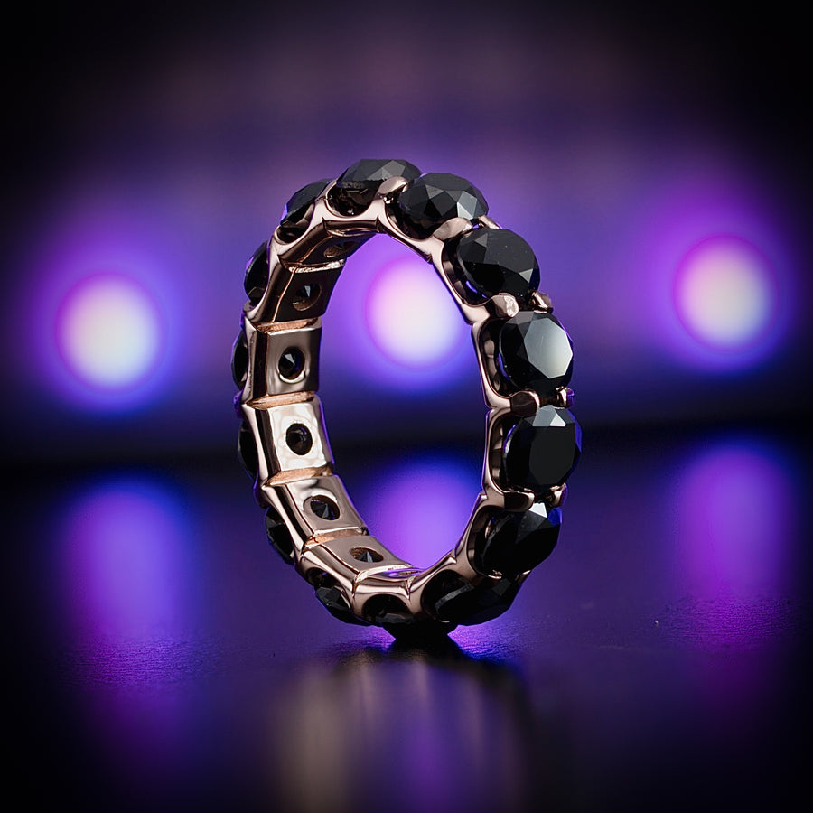 Geometric eternity Bands