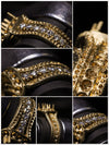 Cushion Halo 18k Royal Yellow Gold