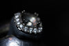 2.02ct round halo platinum