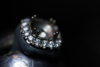2.02ct round halo platinum