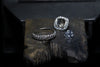 2.02ct round halo platinum